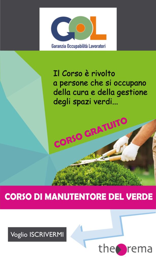 CORSO MANUTENTORE DEL VERDE