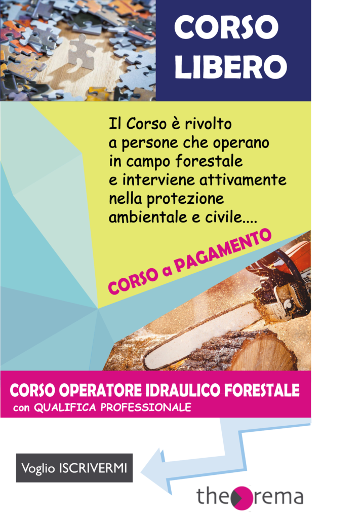 CORSO OPERATORE IDRAULICO FORESTALE